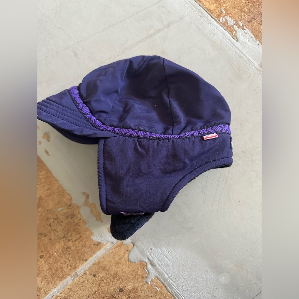 Wintergreen Northern Gear Unisex Kid’s Small Purple Fleece Lined Shell Hat